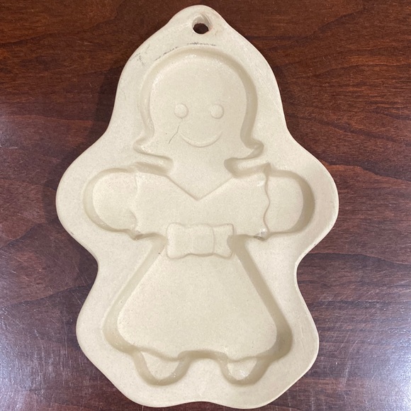1996, Superstone Clay Gingerbread Lady Cookie Mold - Picture 1 of 5